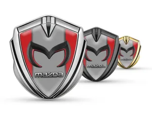 Mazda Emblem Silikon Abzeichen Max Design Solider Bau